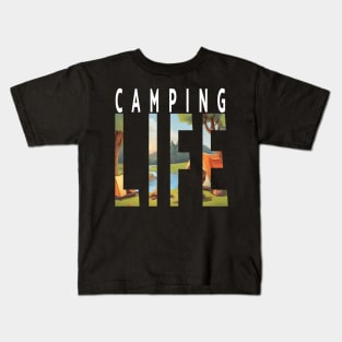 Camping life Kids T-Shirt